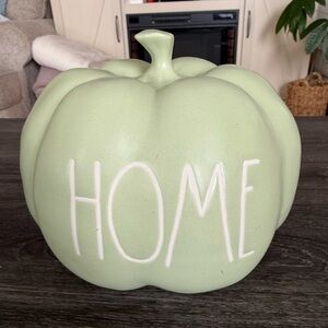 Rae Dunn Home Pumpkin Green Mint